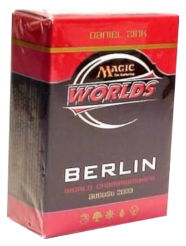 2003 Berlin - Daniel Zink, World Champion - World Championship Decks 2003 - World Championship Deck